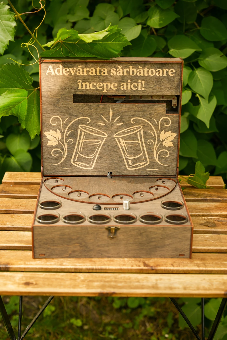 DrinkMaker Classic — Pahare în compartimentele de transport