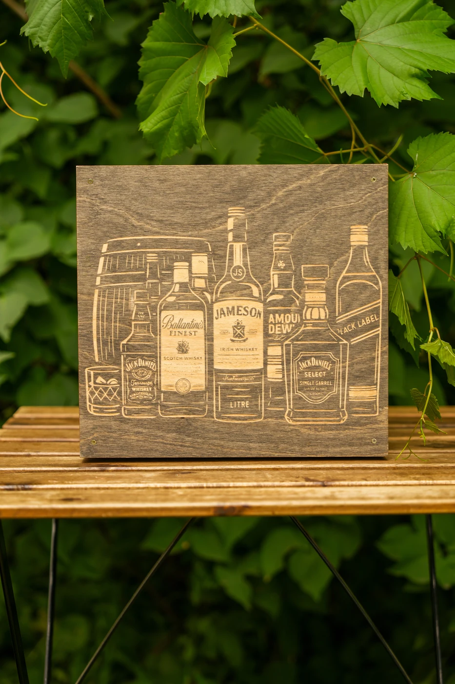 DrinkMaker Grand — Gravură pe capacul închis