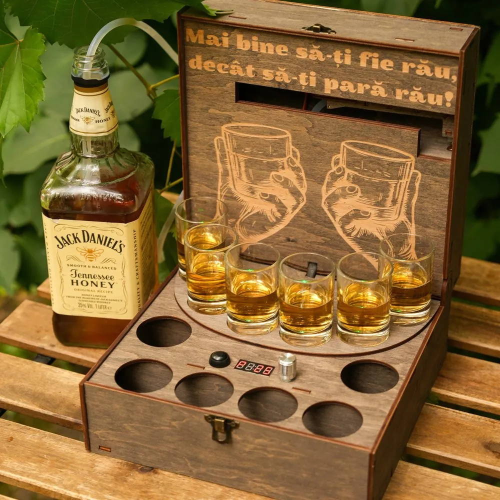 DrinkMaker Mini — Dozator cu capacul deschis